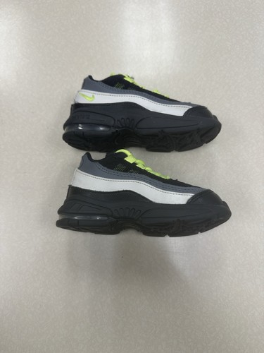 Nike Air Max 95 Black 905462-022 Volt Black Gray Size 8c - Picture 3 of 8