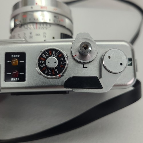 Yashica GSN Electro 35 mit Ledertasche und Riemen Splitter ungetestet - Bild 8 von 21