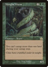 Mungha Wurm [Prophecy] Lightly Played