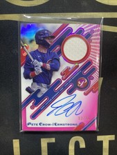 2025 Topps Pristine Pete Crow Armstrong Patch Auto Pink /15 SSP
