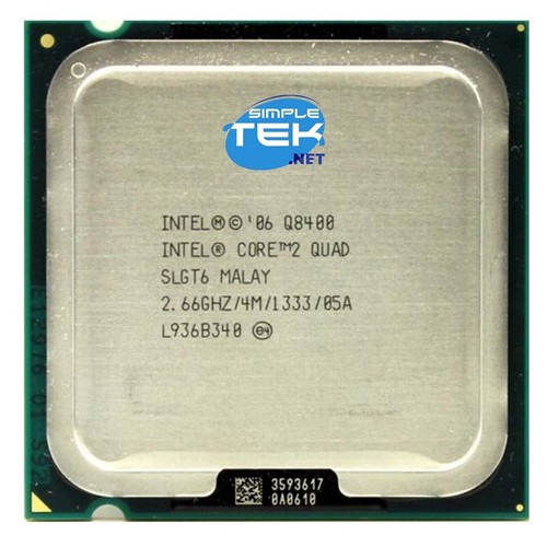 Processor Intel Pentium Quad Core Q8400 SLGT6 LGA775 LGA 775 CPU 2,66GHZ Tray - Picture 1 of 3