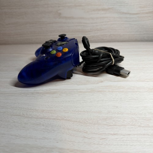 Mando Original Xbox OEM S Tipo Azul con Cable Rompible - Probado y Funcionando - Imagen 5 de 6
