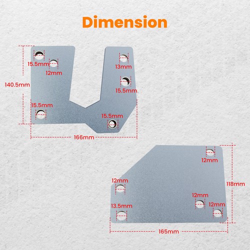 1Set Power Steering Conversion Mount Bracket Kit for Chevy C10 Pickup 1960-66 - Picture 3 of 20