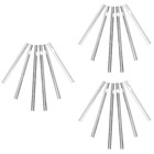 3 Pieces Klangspiel Garten Windspielröhren Chime DIY Zubehör Für Windspiele