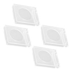  4 stücke Transparente Schaltflächenabdeckungen Verschleißfeste