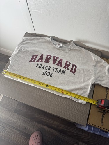 Harvard - Harvard Track Team Tee - Grau - Medium - Siehe Fotos 📸👀 - Bild 5 von 6