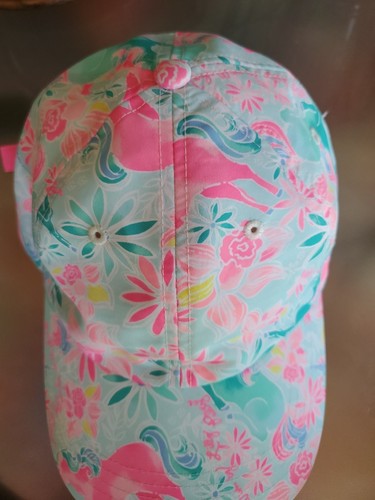 Lilly Pulitzer Unicorn MAGICAL MARY RUN AROUND HAT Baseball Cap Mary’s Wish OS - Picture 2 of 13