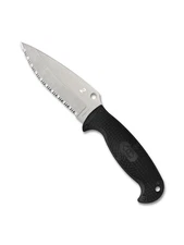 Spyderco Knives Jumpmaster 2 Fixed Blade Knife Black FRN H2 FB24SBK2