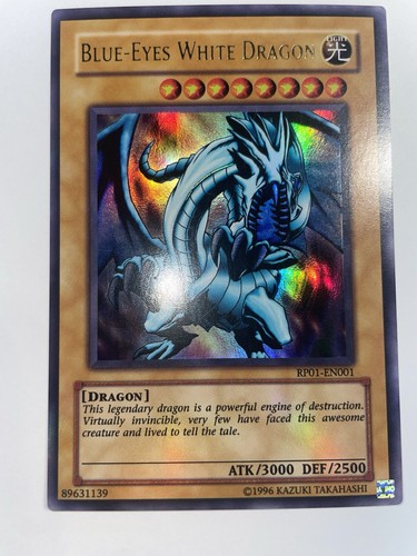 Blue-Eyes White Dragon RP01-EN001 ORIGINAL PRINTING Retro Pack Yugioh