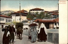 Sarajevo Street Scene vintage postcard UDB c1905 unposted p851