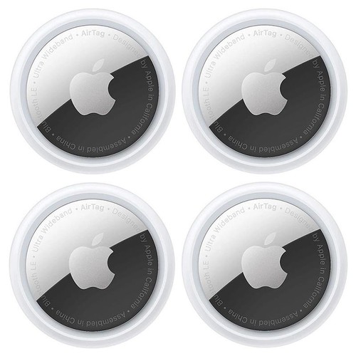 Apple Air Tag Bluetooth Tracker - 4 Pack Car Key Tracker new Perfect Gift - Zdjęcie 3 z 4
