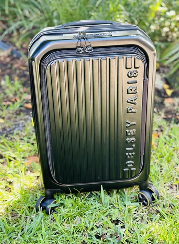 Delsey Paris 1946 22" Front Lid Carry-On Hardside Spinner Luggage, BLACK color - Picture 14 of 16