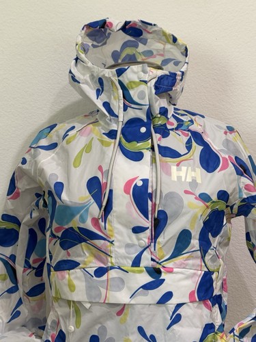 NEW HELLY HANSEN WOMEN'S Packable Anorak Rain Jacket ~ Water Repellent Sz S/P - Picture 3 of 10