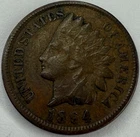 1894 Indian Head Cent Exact Coin Imaged #IND1247