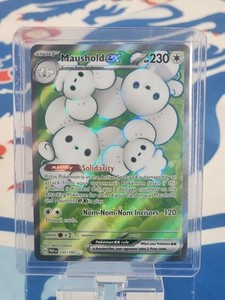 Pokemon TCG Maushold ex 233/182 Paradox Rift Holo Ultra Rare NM
