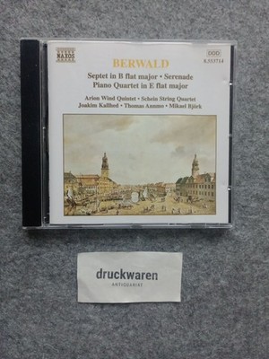Septet in B flat major. Serenade. Piano Quartet in E flat major [Audio CD]. Berw