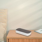 Desktop LED Alarm Clock with Temperature Display and Built in Makeup Mirror