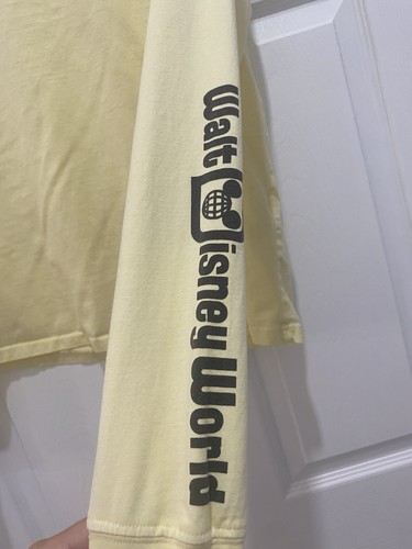 Gelb Disney Erwachsene Unisex Gr. XS Mickey Mouse Langarm Rundhals bestickt - Bild 5 von 9