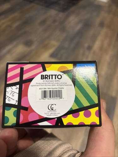 Romero BRITTO Mini Monkey "Cheeky" - 1st Edition 2010 #331384 NEW In BOX - Bild 6 von 6
