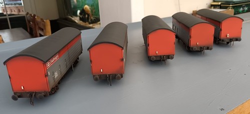 Heljan Spur 0 VAA Waggons. 5er Set. - Bild 2 von 10