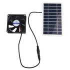 Powerful Solar Powered Ventilation Fan for Pet House Roof Ventilation System