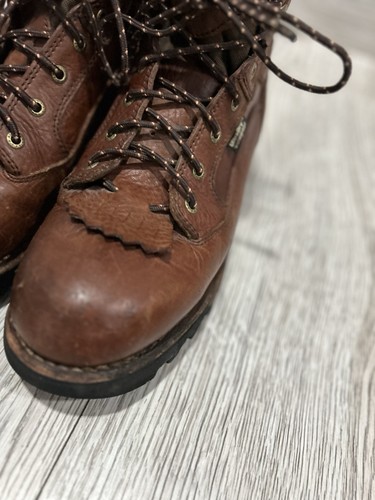 Irish Setter Hunt Boots Men's US 12 Brown Red Wing Lace Up Outdoor Work Boots - Picture 10 of 15