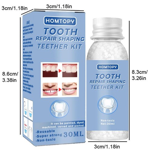 Permanent Teeth Tooth Repair Strong -Dental Cement-Cavity Filling Kit Fake Teeth - Picture 12 of 12