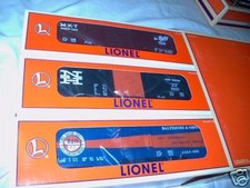 O Gauge: 6-19292 LIONEL 6464 Boxcar Series VI, 1997 (3 car set in box)