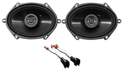 Front Hifonics Factory Speaker Replacement Kit For 1998-11 Ford Crown Victoria