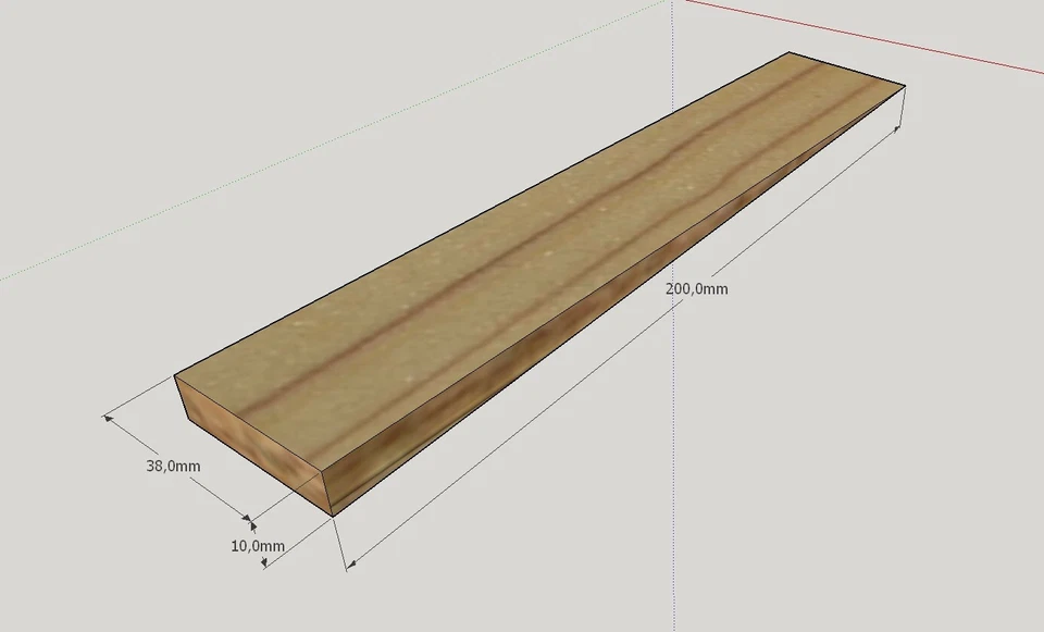 200x38 mm Wooden Wedges Shims leveling door frame fixing windows spacers packers - Image 4 of 4
