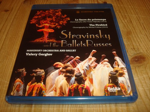 VALERY GERGIEV Stravinsky Ballets Russes MARIINSKY BD BLU-RAY Signed Signiert - Zdjęcie 1 z 3