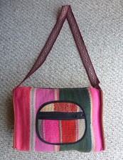 Peruvian Andean Shaman Shoulder Bag - Handmade with Natural Wool