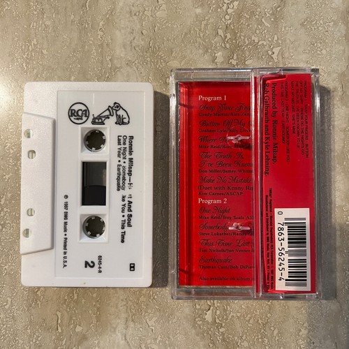 Cassette Ronnie Milsap Heart & Soul 1987 BMG Music Tested New Case - Picture 2 of 2