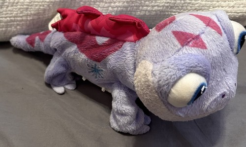 Frozen 2 Bruni The Salamander Walk And Glow Fire Spirit Plush 11" - Picture 2 of 7