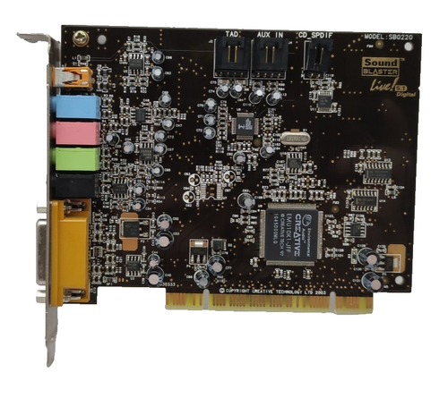 Creative SB 0220 Soundkarte PCI SOUNDBLASTER LIVE! 5.1 Digital