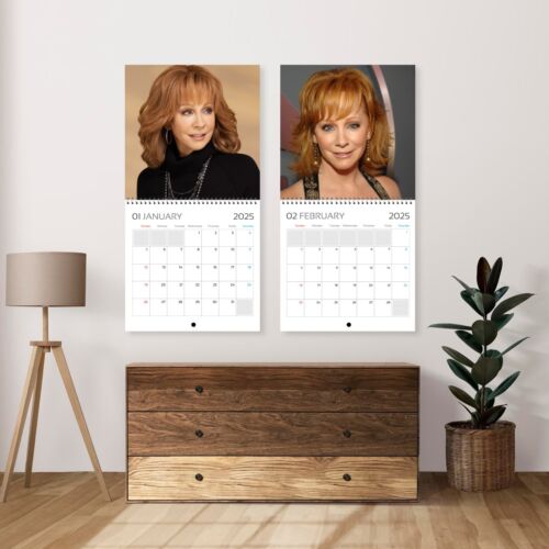 Reba McEntire 2025 Country Music Legends Wall Calendar, 12-Month Singer Calendar - Picture 2 of 4