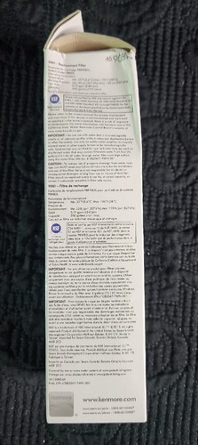Kenmore 9081 Replacement Refrigerator Water Filter 46-9081 Cartridge 1 Pack NEW - Picture 4 of 5