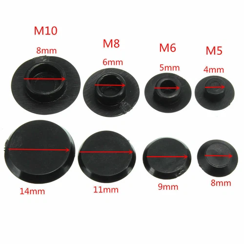 10/20X Hex Socket Allen Bolt Screw Hexagon Cover Protector M4 M5 M6 M8 M10 M12 - Picture 12 of 12