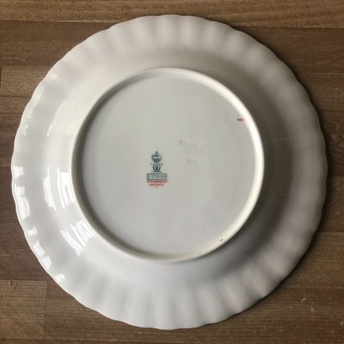 Royal Crown Derby Gold Encrusted Cabinet Plate Spaulding & Co Chicago - Picture 7 of 14