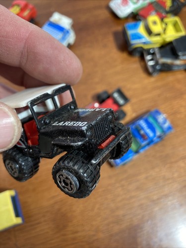 Vintage Lot of 18 Matchbox Cars Trucks 1970's 1980's Corvette Firebird Jeep More - Picture 13 of 14