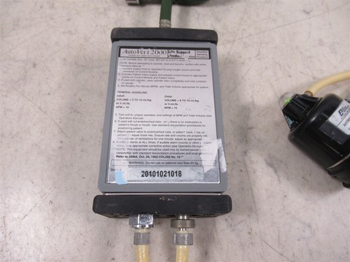 Life Support Products AutoVent 2000 2.0 Patient Valve Emergency Ventilator - Picture 13 of 17