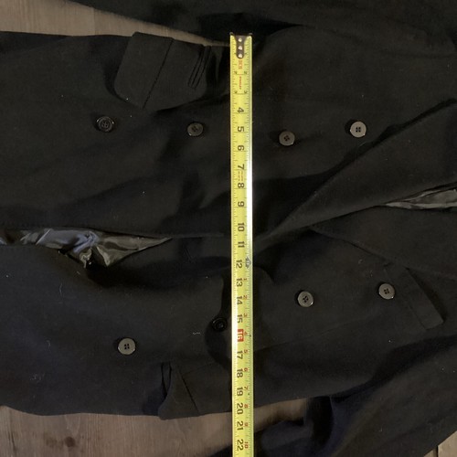J Lindeberg Men’s Black Trench Coat Size 48 - Picture 6 of 10