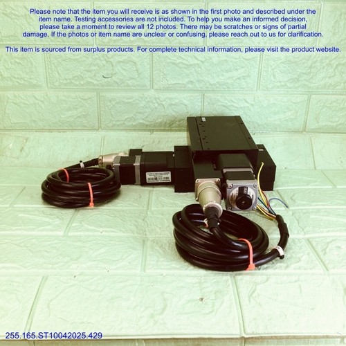 Suruga Seiki KS102-100-5, 2 XY AXIS Actuator+Cable as in photos, sn:1768, DHL - Picture 13 of 20
