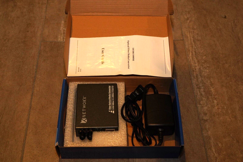 NetworX Fiber Optic Gigabit Media Converter max distance  550M - Picture 2 of 3