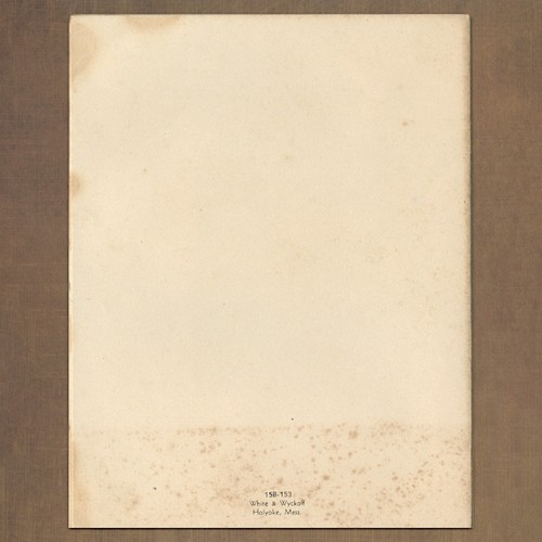 Unused Vintage White & Wyckoff BIRTHDAY Card FOR WIFE, Big Eyes Kids Cute Couple - Picture 3 of 6