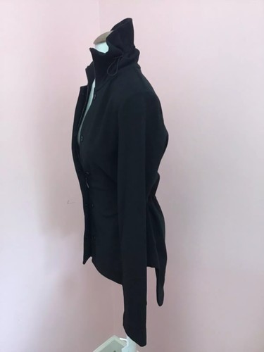 NEW $565 PER SE 8 Medium Carlisle Jersey Black Knit Atheisure Womens Jacket NWT - Picture 4 of 11