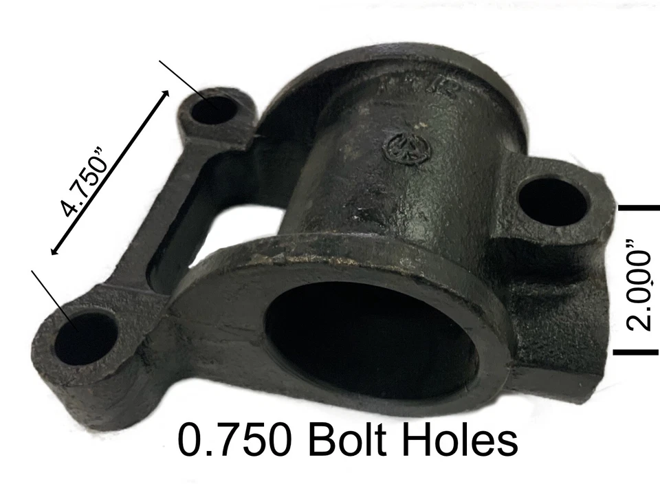 Peterbilt Air Leaf Housing & Bushing Kit 4" Wide Spring 03-01654 03AL1 - Image 4 of 4