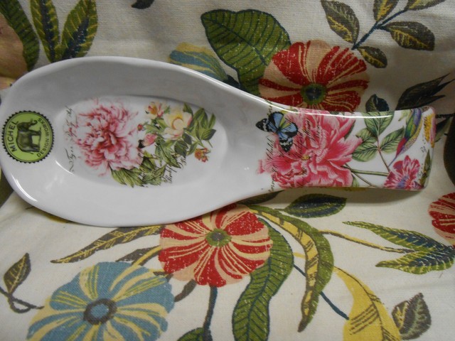 Michel Design Works Melamine Spoon Rest Peony For Sale Online Ebay