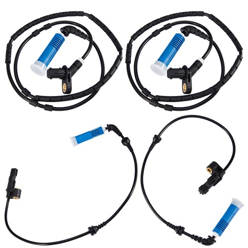 4X Fit BMW 325CI 325I 330CI 330I M3 ABS Front Rear Left+Right Wheel Speed Sensor - Zdjęcie 3 z 16