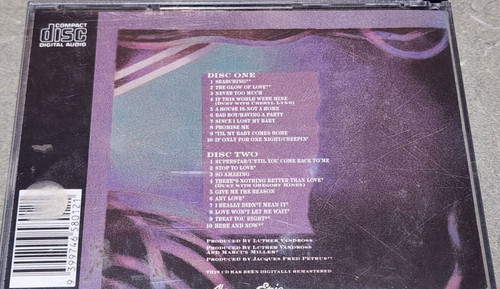 LUTHER VANDROSS - THE BEST OF LOVE - GREATEST HITS - DOUBLE CD - Picture 2 of 2